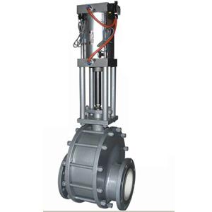 Ceramic gate valve